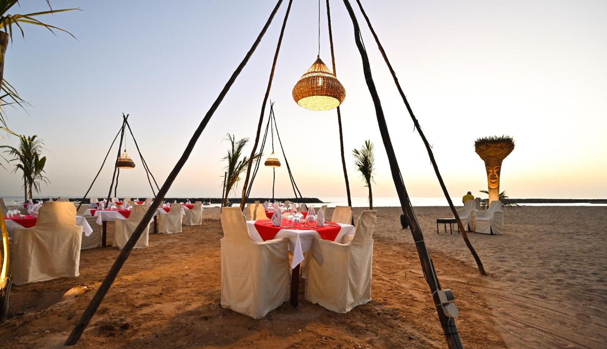 Le Saly Hotel & Hotel Club Filaos Eksteriør billede